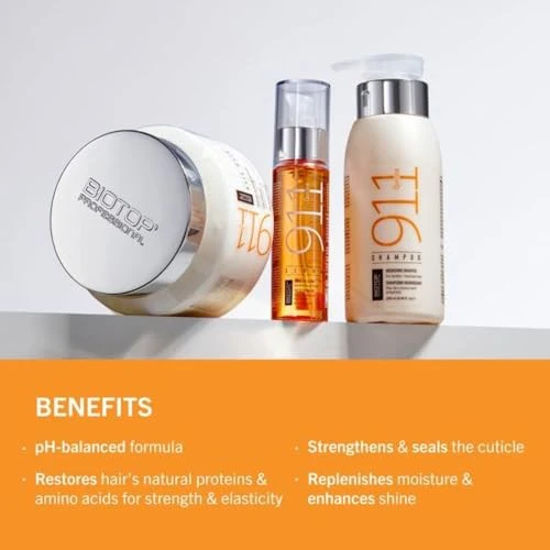 Biotop Professional 911 Quinoa Hair Repairing Conditioner 250ml - Image 7