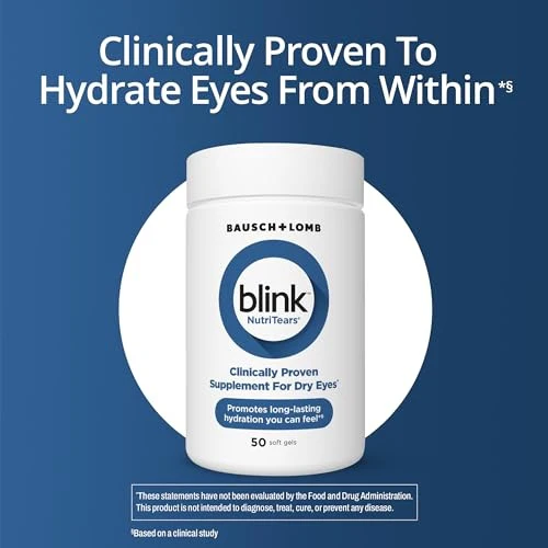 Blink NutriTears Supplement for Dry Eyes Softgels - 50ct - Image 2