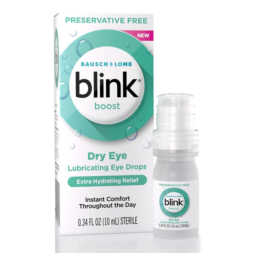 Blink Tears Lubricating and Hydrating Dry Eye Drops - Preservative Free - 10ml - Image 2