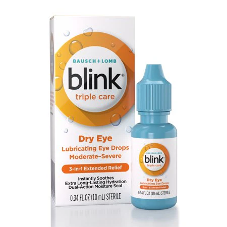 Blink Triple Care Hydrating and Lubricating Eye Drops for Dry Eyes - 10ml - Image 3