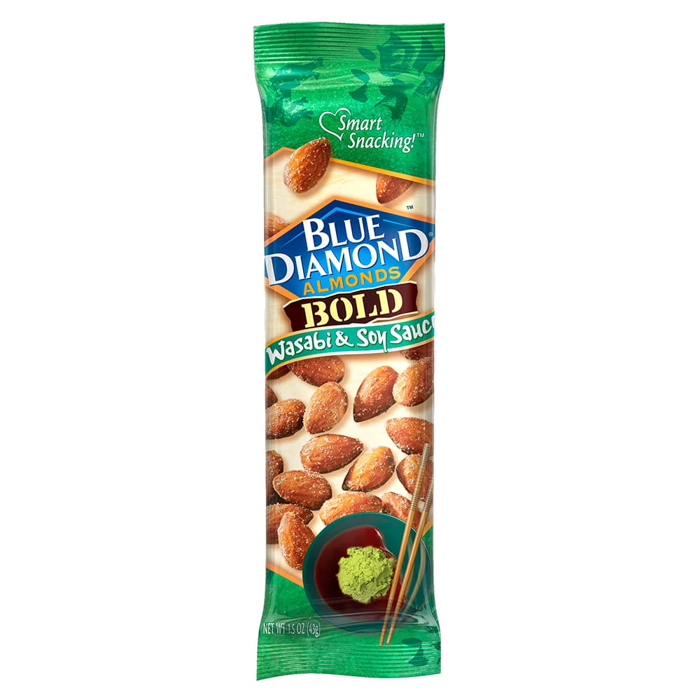 Blue Diamond Almond Bold Wasabi & Soy Sauce 1.5oz