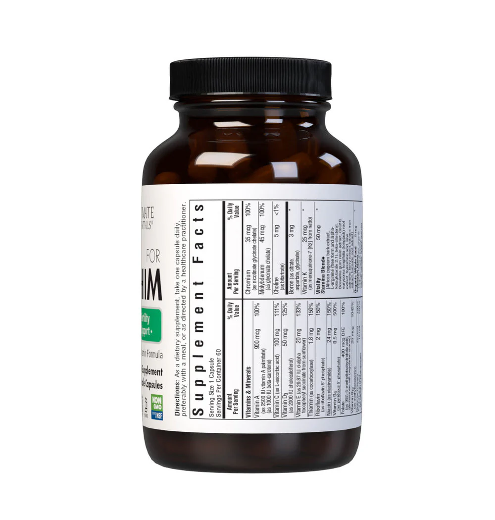 Bluebonnet For Him Fertility Support Capsules 60ct - Image 2