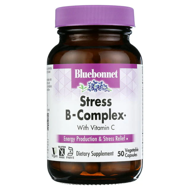Bluebonnet Stress B-Complex Capsules 50ct