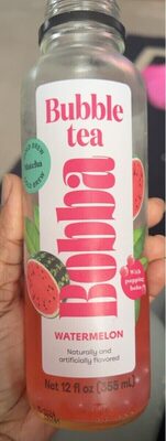 Bobba, Bubble Tea Watermelon 12 Oz