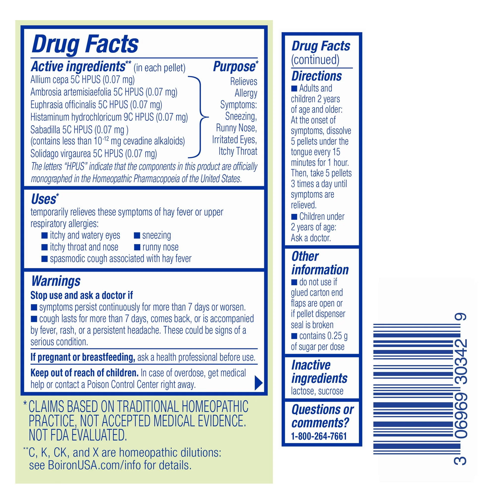Boiron Allergycalm On The Go Pellets 160ct - Image 2
