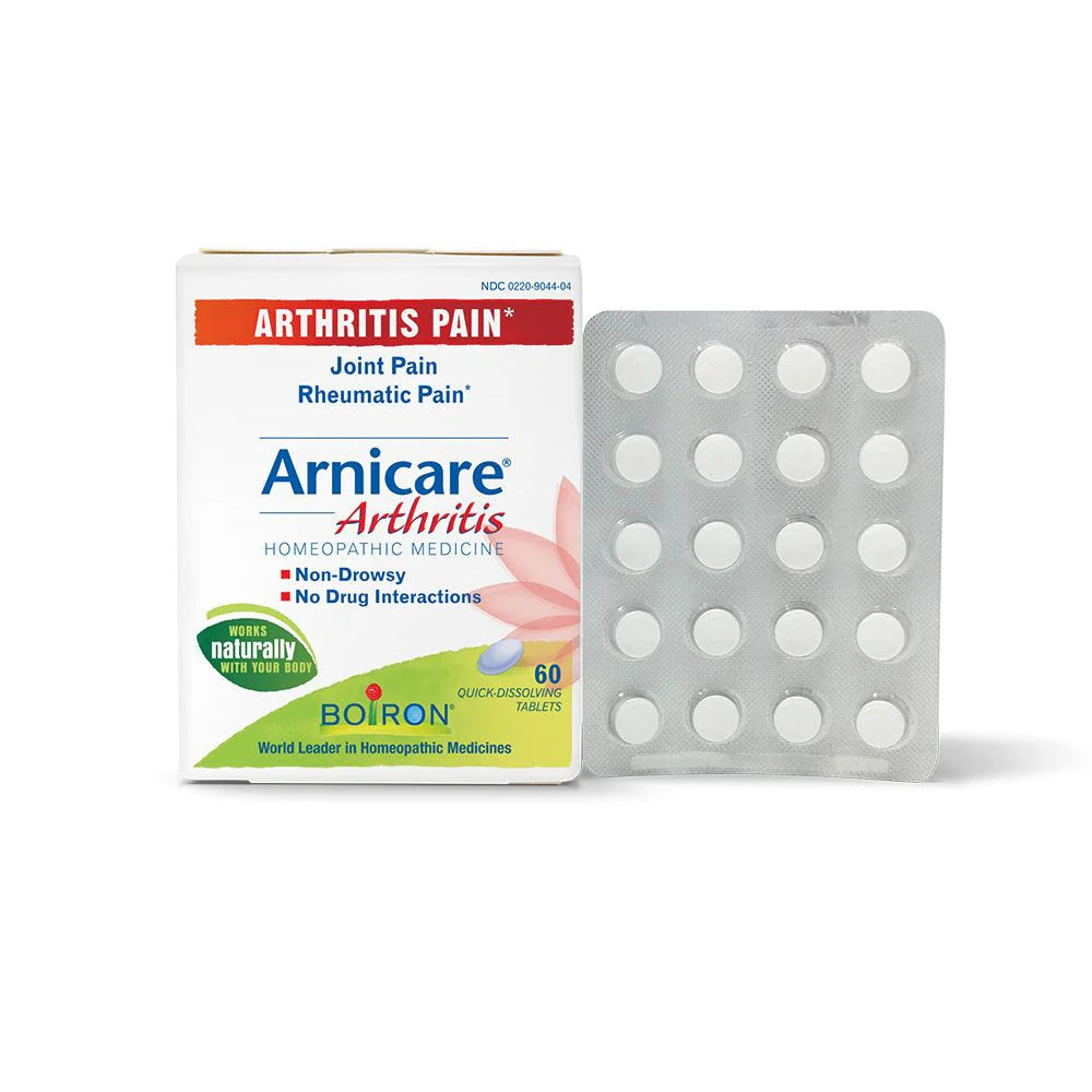 Boiron Arnicare Arthritis, Homeopathic Medicine for Arthritis Pain, Joint Pain, Rheumatic Pain, 60 Tablets