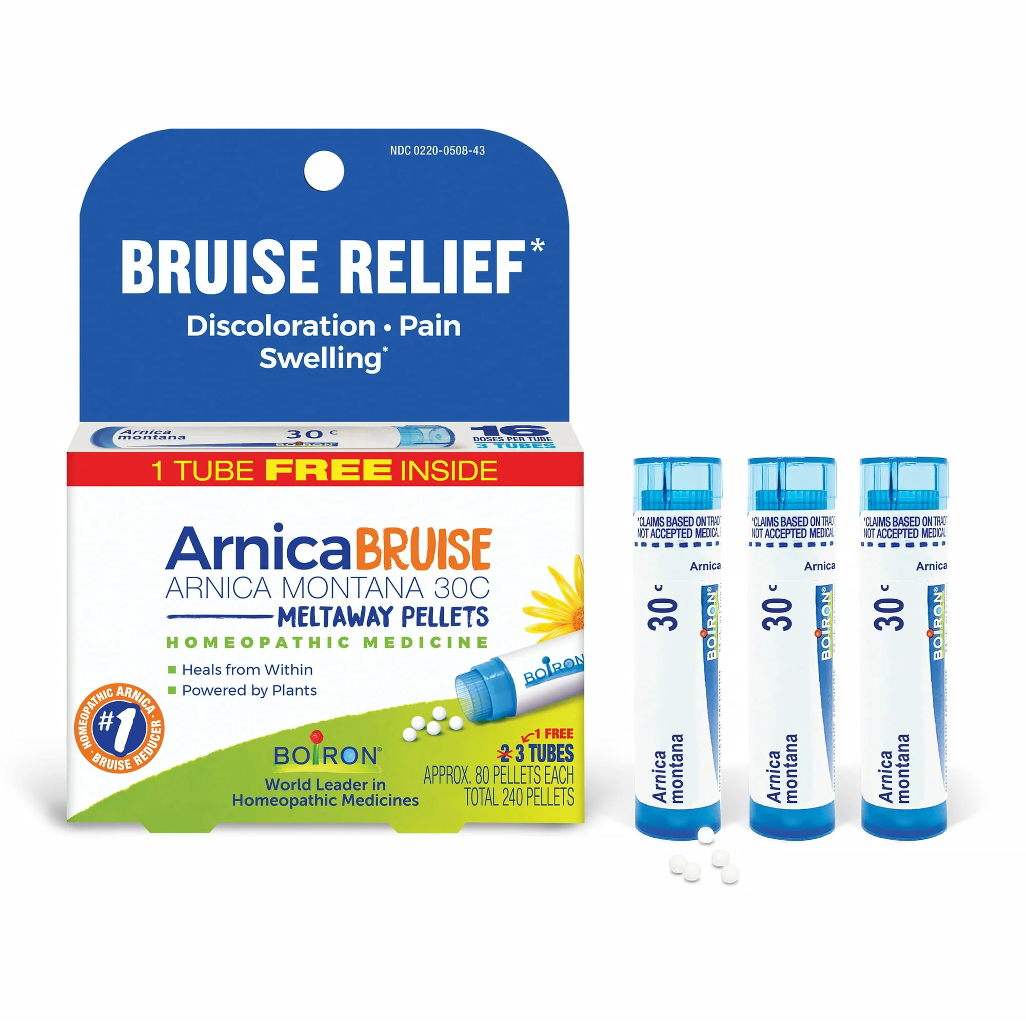 Boiron Arnicare Bruise 30C 240 Pellets