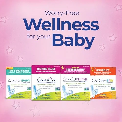 Boiron Camilia Bedtime Liquid Doses for Nighttime Teething Relief, Painful Gums, Restlessness, and Irritability - 30 Count - Image 9