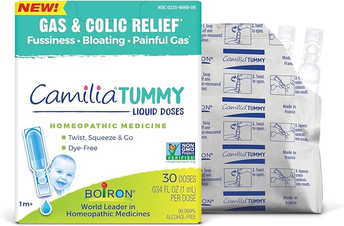 Boiron Camilia Tummy Liquid Doses 30 Vials