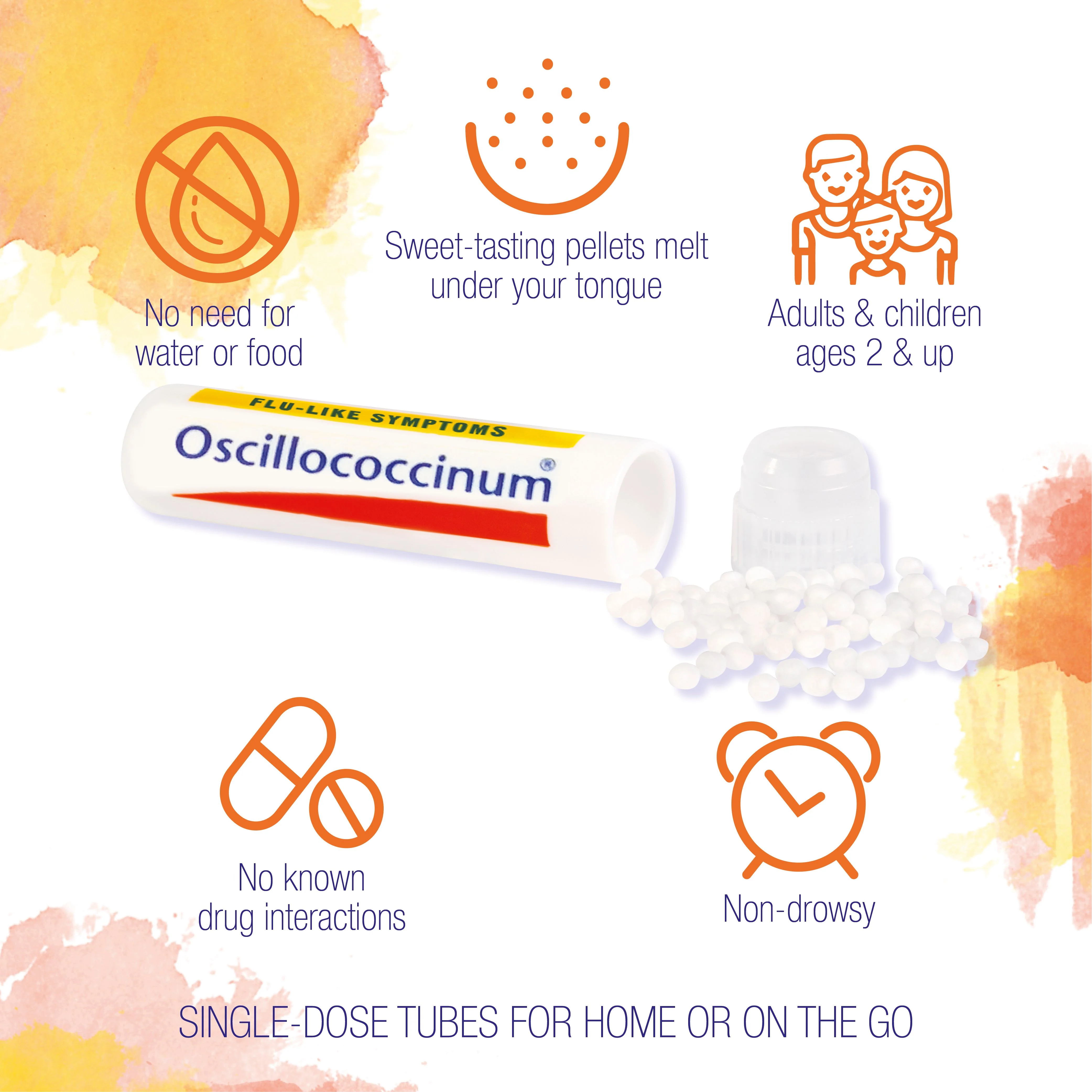 Boiron Oscillococcinum, Homeopathic Medicine for Flu-Like Symptoms, Body Aches, Headache, Fever, Chills, Fatigue, 12 Doses - Image 3