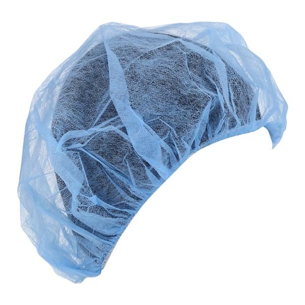 Boundary Bouffant Caps Blue 24In Cri1004 100ct