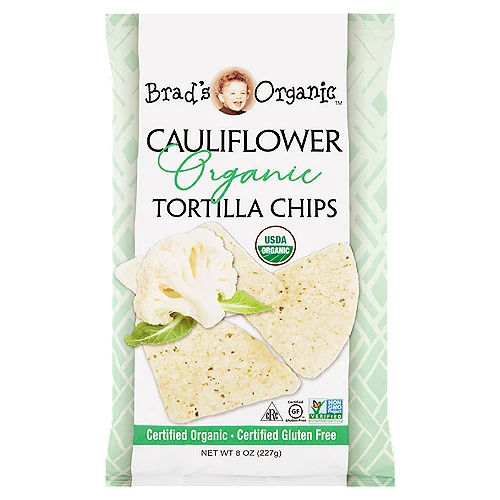 Brad's Organic Cauliflower Tortilla Chips 8oz