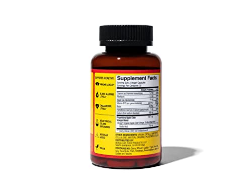 Bragg Energy Apple Cider Vinegar + B Vitamins, 90 Capsules - Image 3