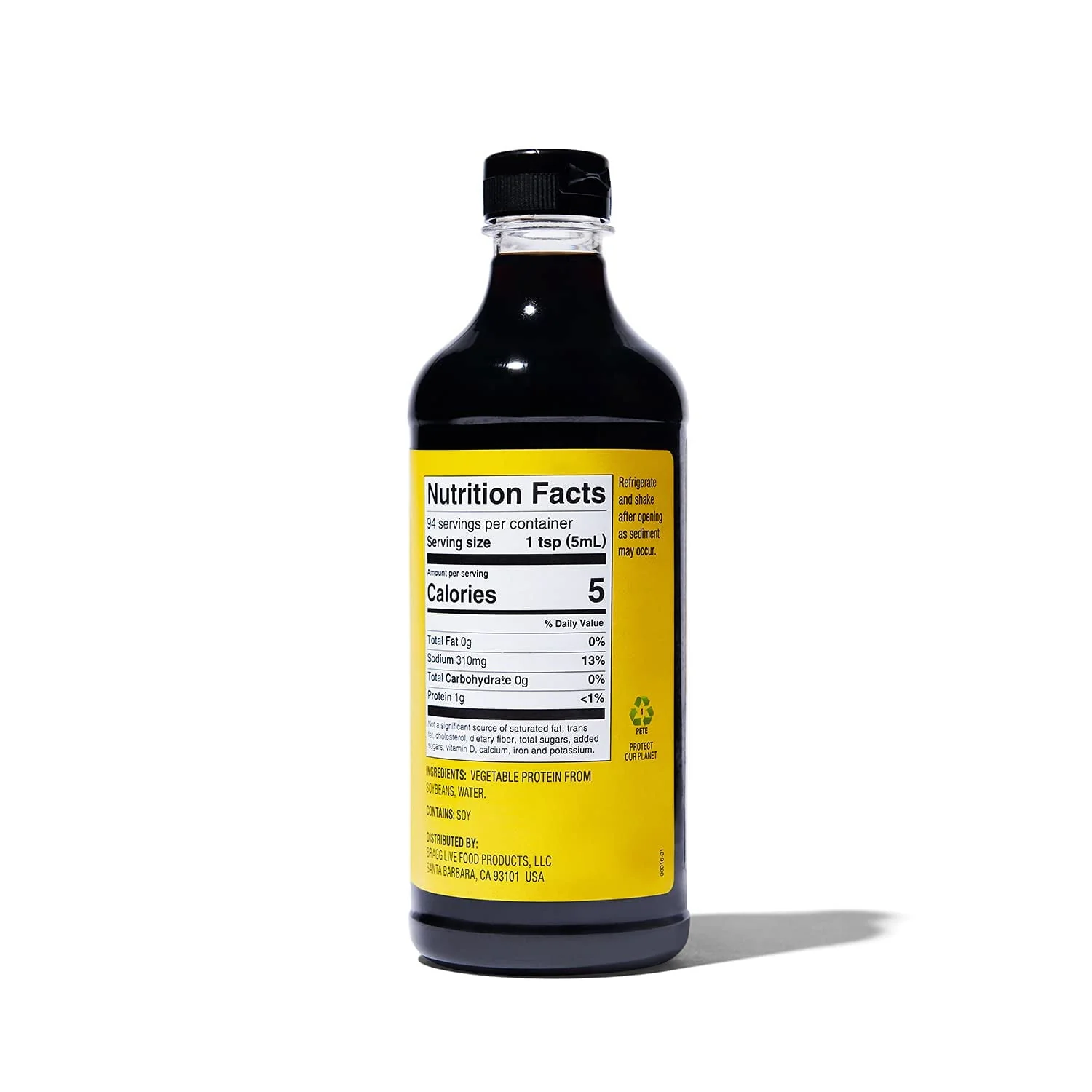 Bragg Liquid Aminos Soy Sauce Alternative 16oz - Image 2