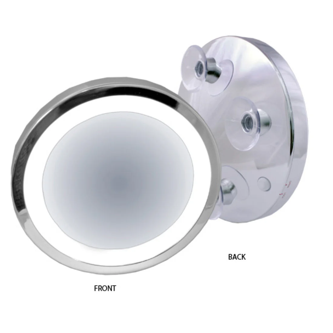 Brandon Co. Led Light Suction Mirror 7X M838