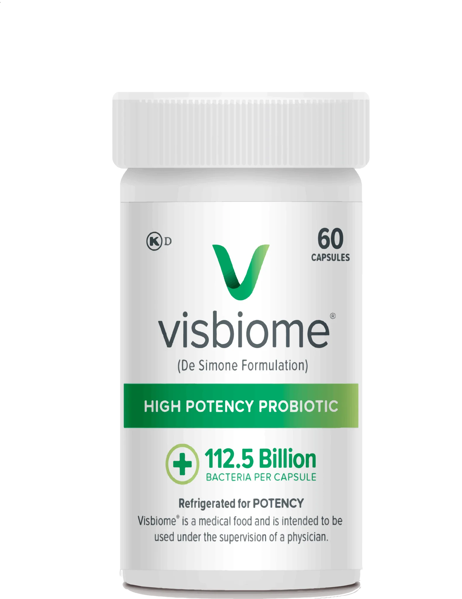 Visbiome 112.5 Billion Bacteria Probiotic Capsules