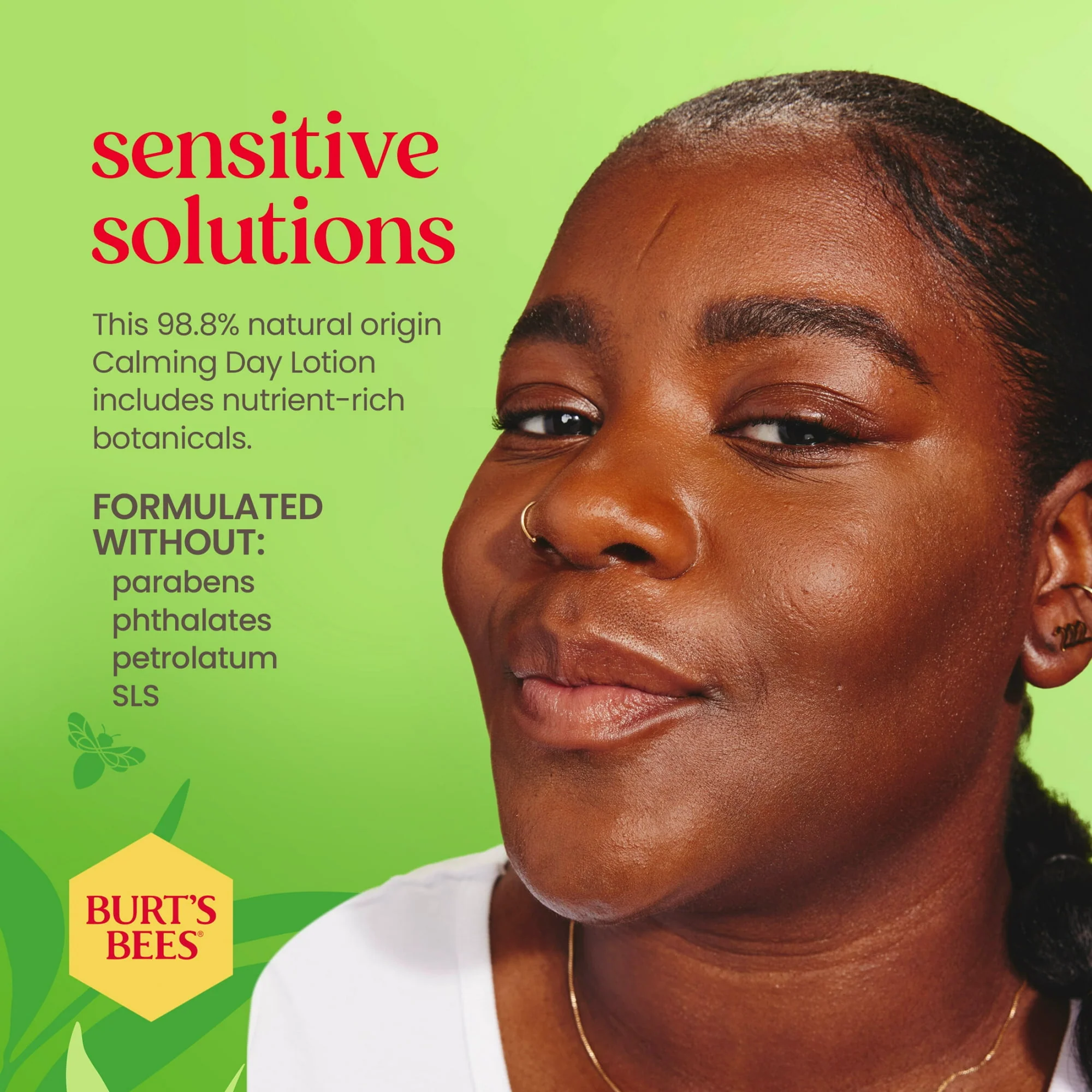 Burt's Bees  Sensitive Daily Moisturizing Cream 1.8oz - Image 3