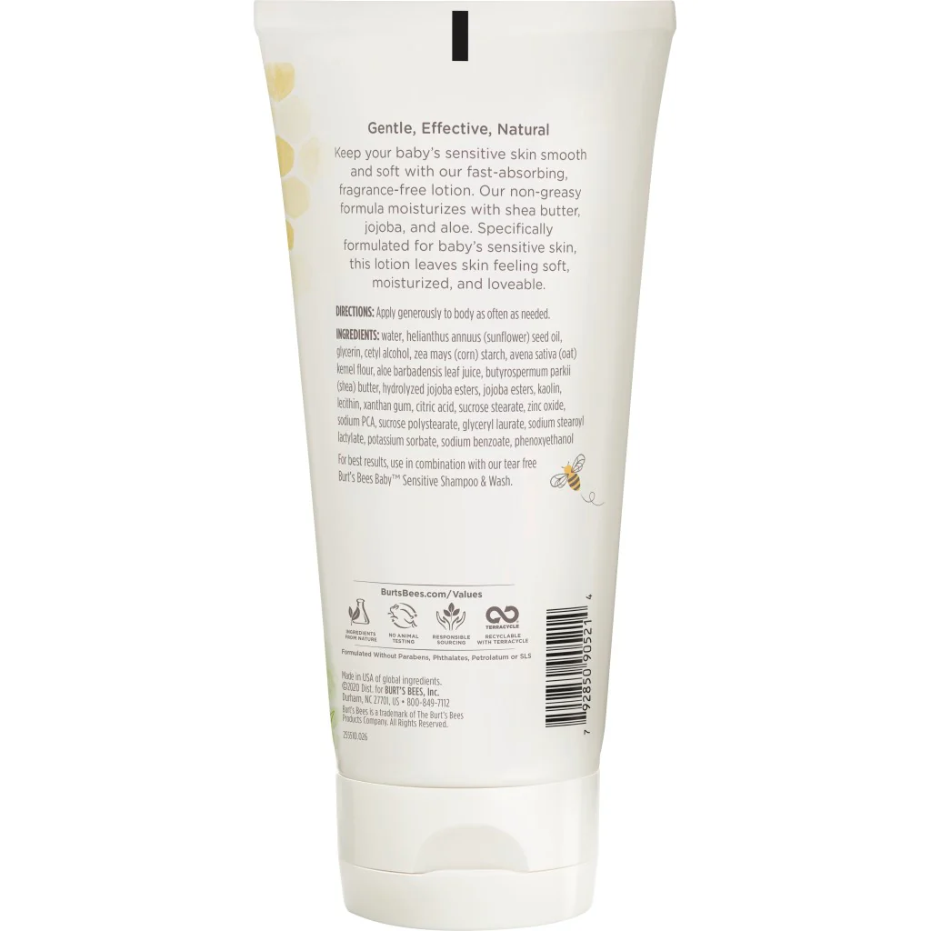 Burt's Bees Baby Ultra Gentle Lotion 6 oz - Image 2