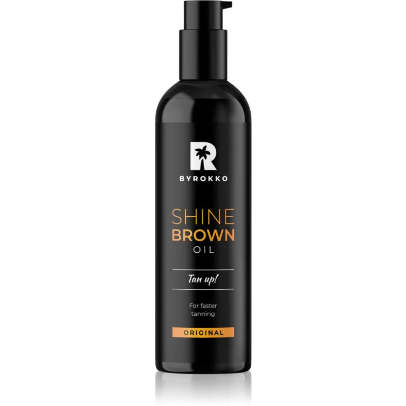 Byrokko Shine Brown Tan Accelerator and Prolonger Oil 150 ml