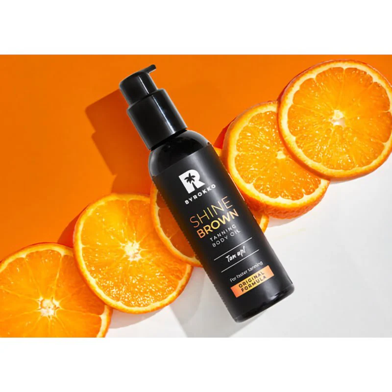 Byrokko Shine Brown Tan Accelerator and Prolonger Oil 150 ml - Image 11