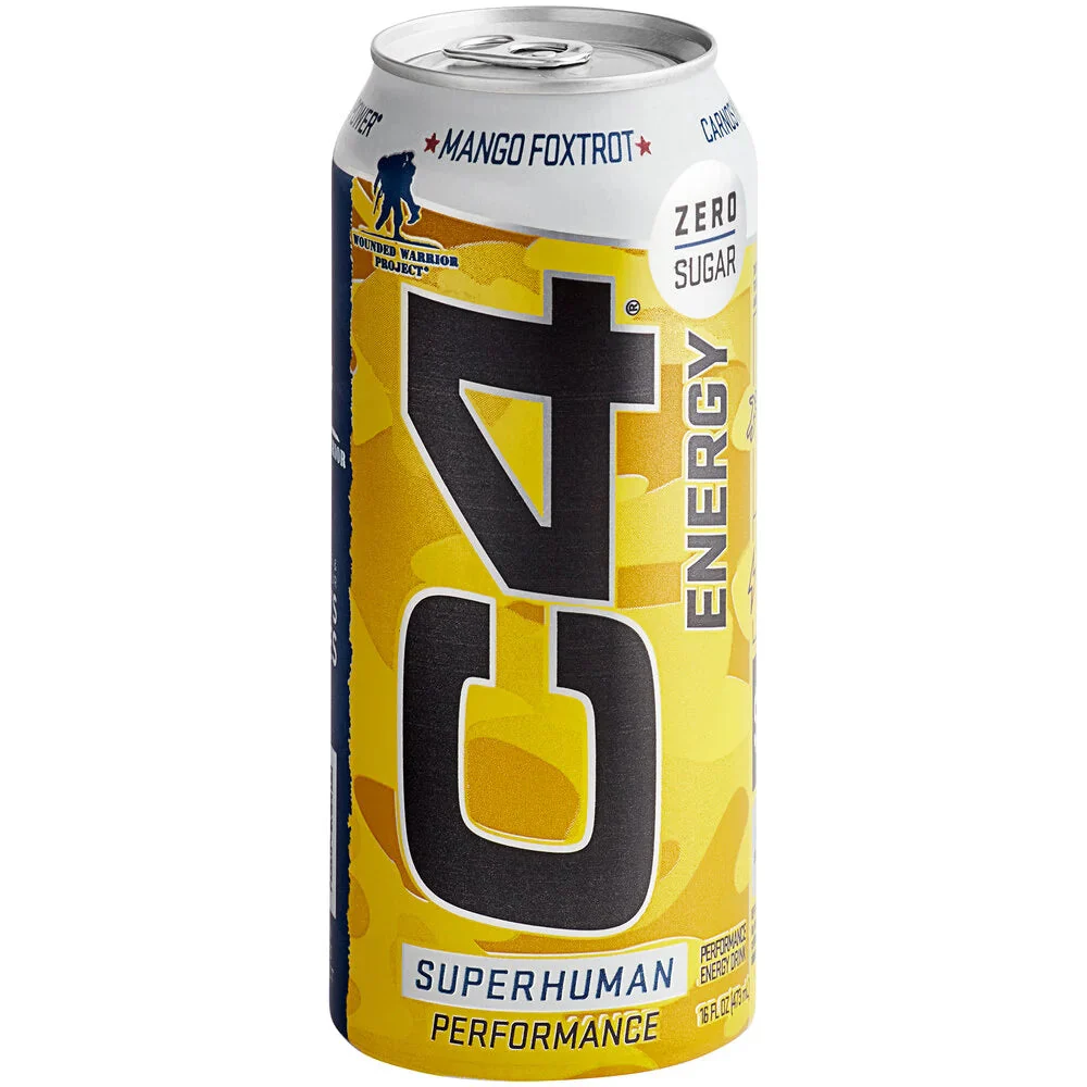 C4 Energy Smart Mango Fuego 16 Fl Oz
