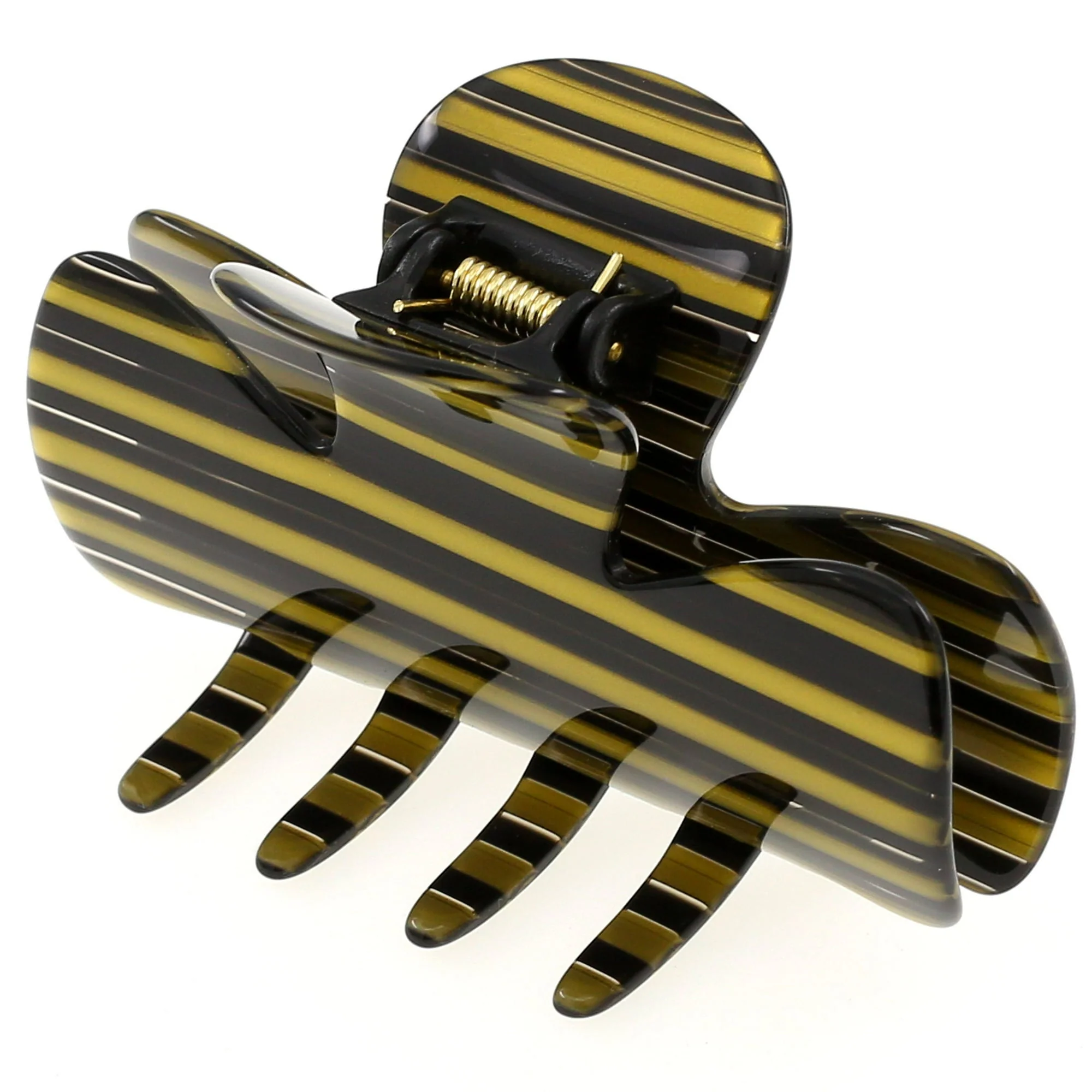 Camila Paris French Hair Clip Black & Gold