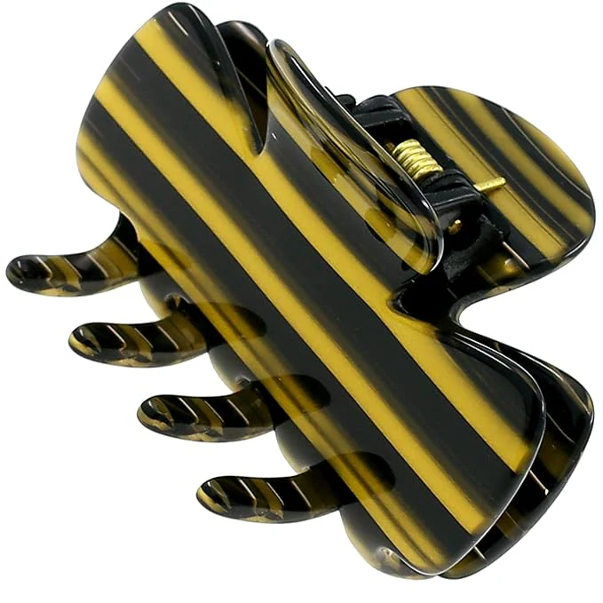 Camila Paris French Hair Clip Black & Gold - Image 2