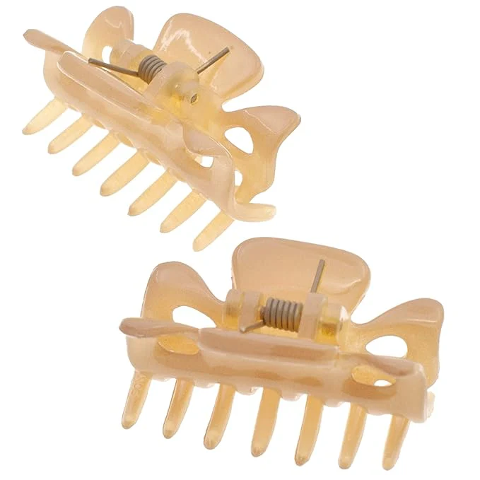 Camila Paris Claw Clip Beige Cp3047 2ct