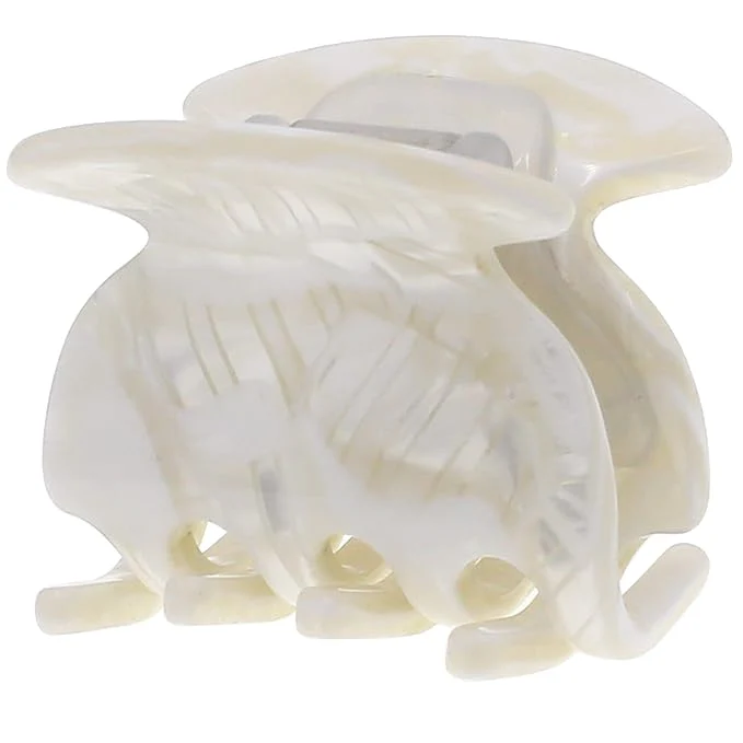 Camila Paris Small Claw Clip White Cp3158