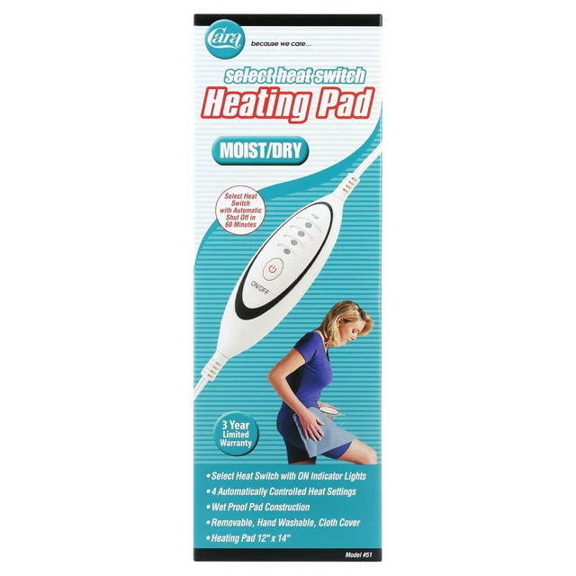 Cara Slide Switch Heating Moisture Pad 1ct