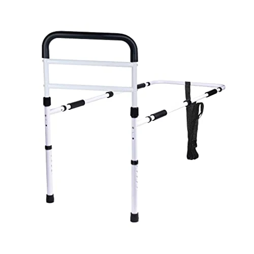 Carex Bed Rails for Elderly Adults - Adult Bed Rails and Bed Grab Bar for Elderly, Seniors, People with Mobility Issues - Tool-Free Assembly 37x20x45