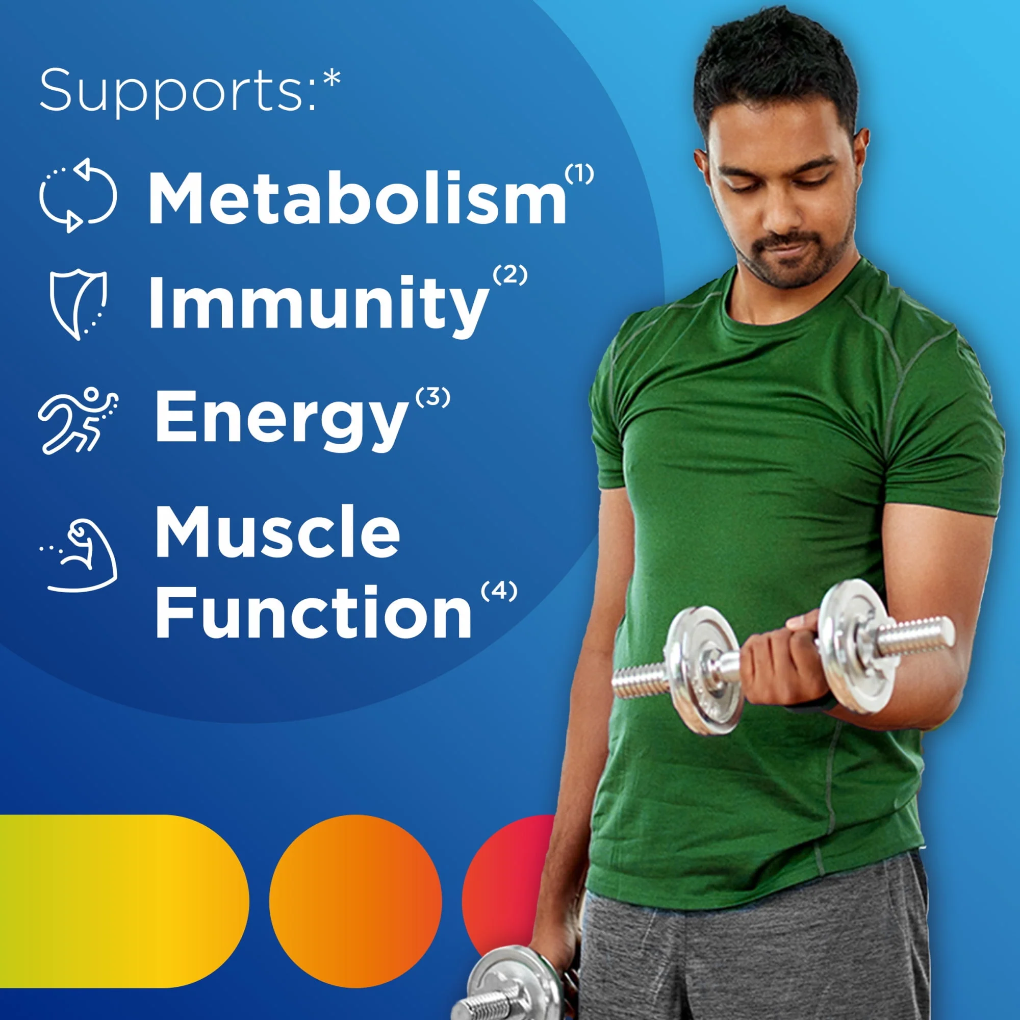Centrum Men Multivitamin & Multimineral Supplements Tablets 120ct - Image 2