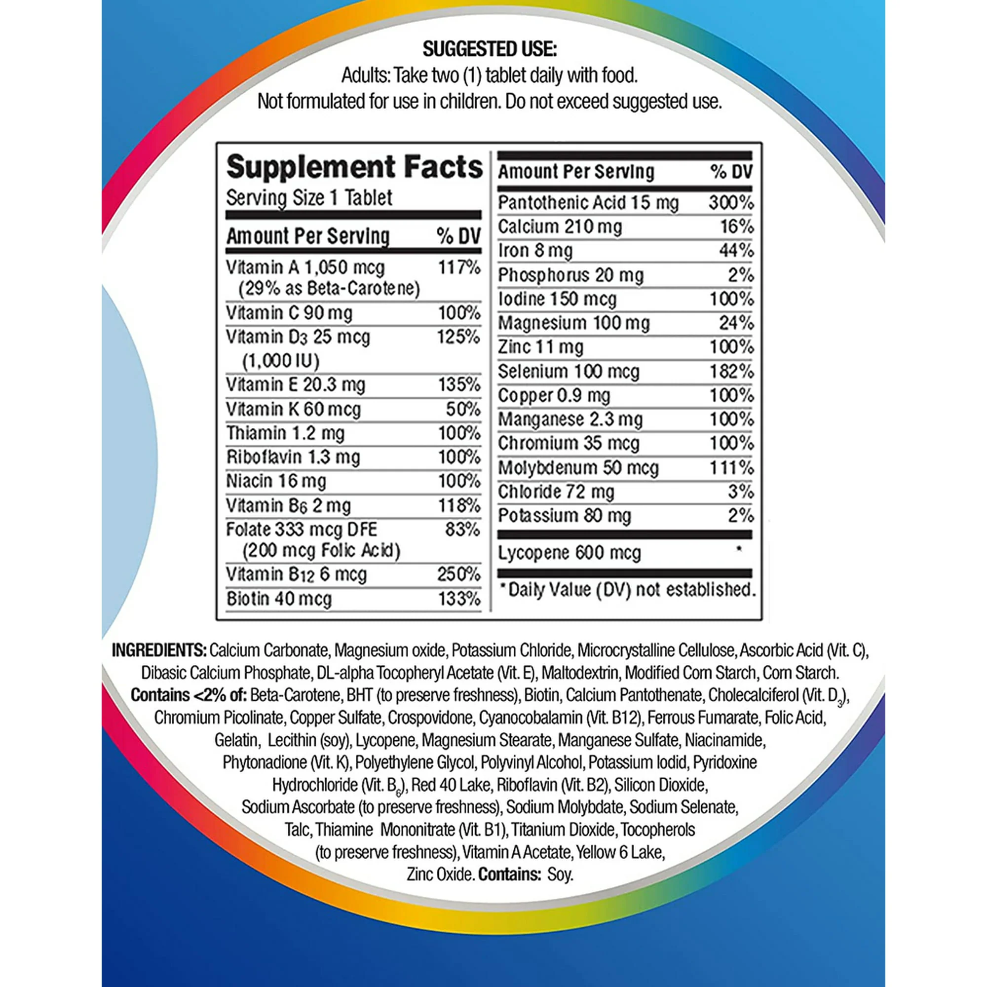 Centrum Men Multivitamin Tablets 200ct - Image 3