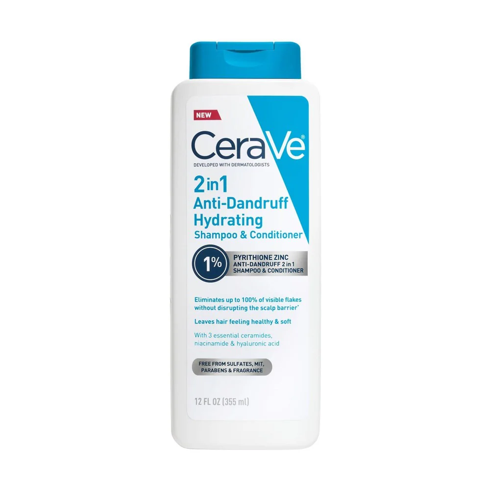 CeraVe Anti-Dandruff 2-in-1 Shampoo & Conditioner - 12 fl oz - Image 2