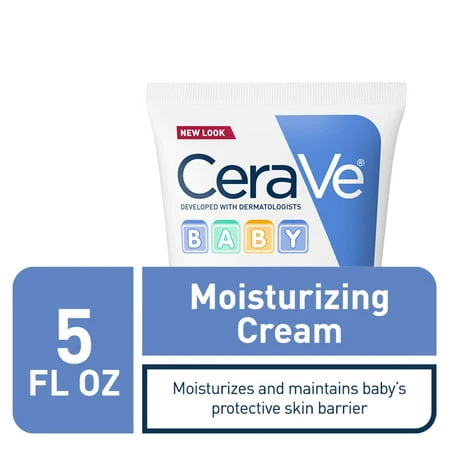 CeraVe Baby Body Gentle Moisturizing Body Cream Fragrance-Free - 5 fl oz - Image 3