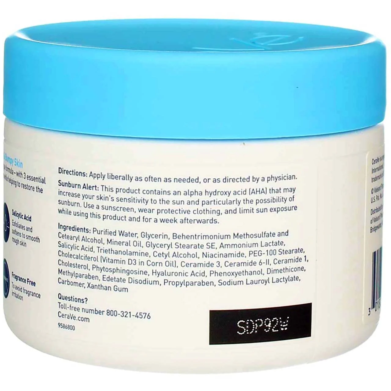 CERAVE SA RENEWING CREAM FOR ROUGH & BUMPY SKIN12 Oz - Image 3