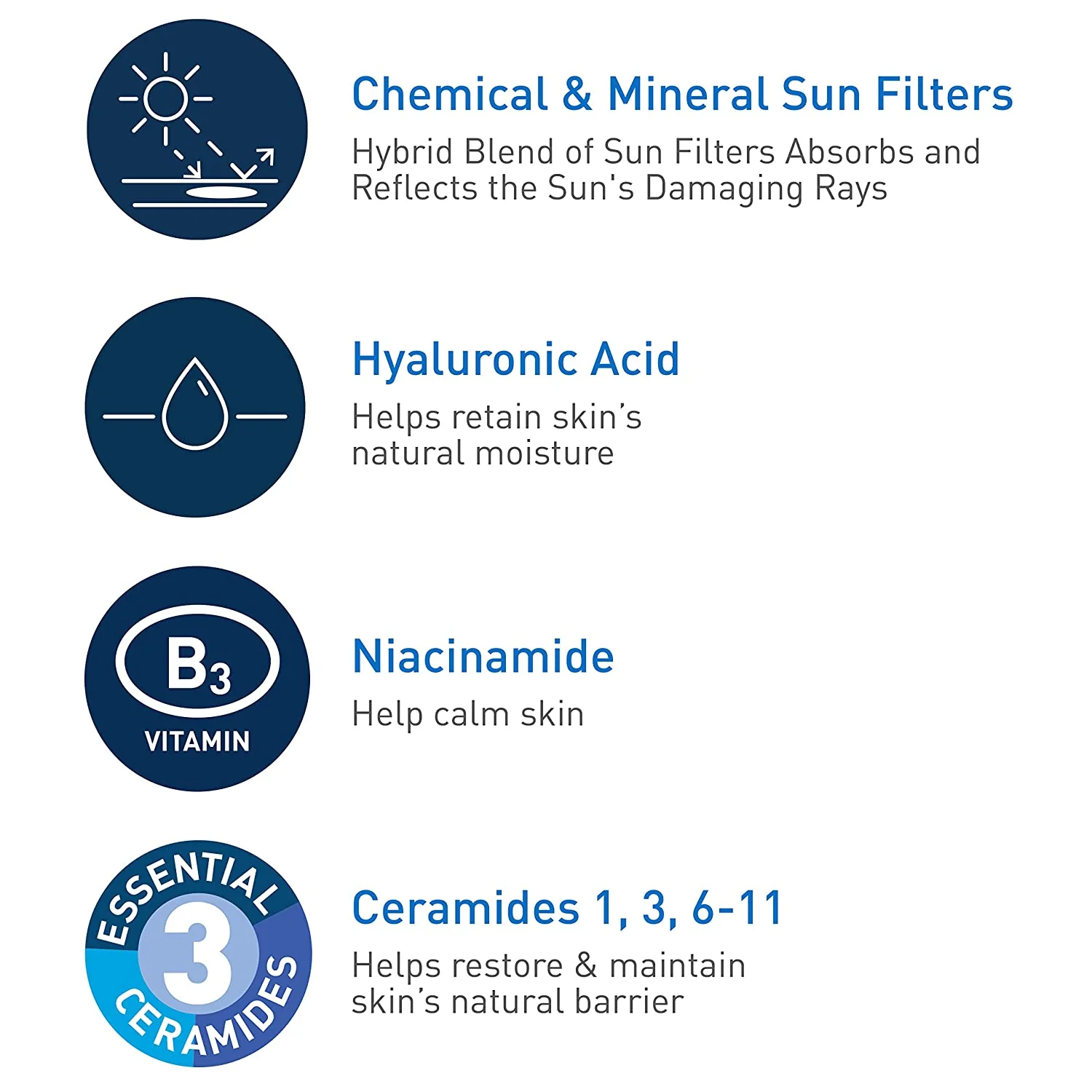 CERAVE SUNSCREEN SPF30 FACE BODY 3 OZ - Image 2