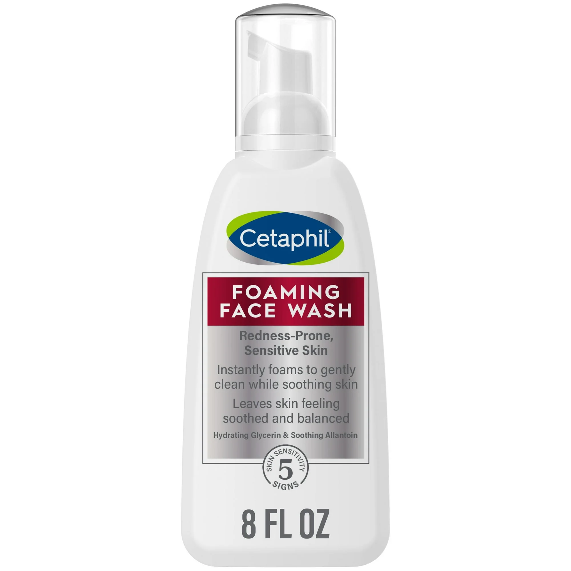 Cetaphil Face Wash Redness Prone Skin 8oz