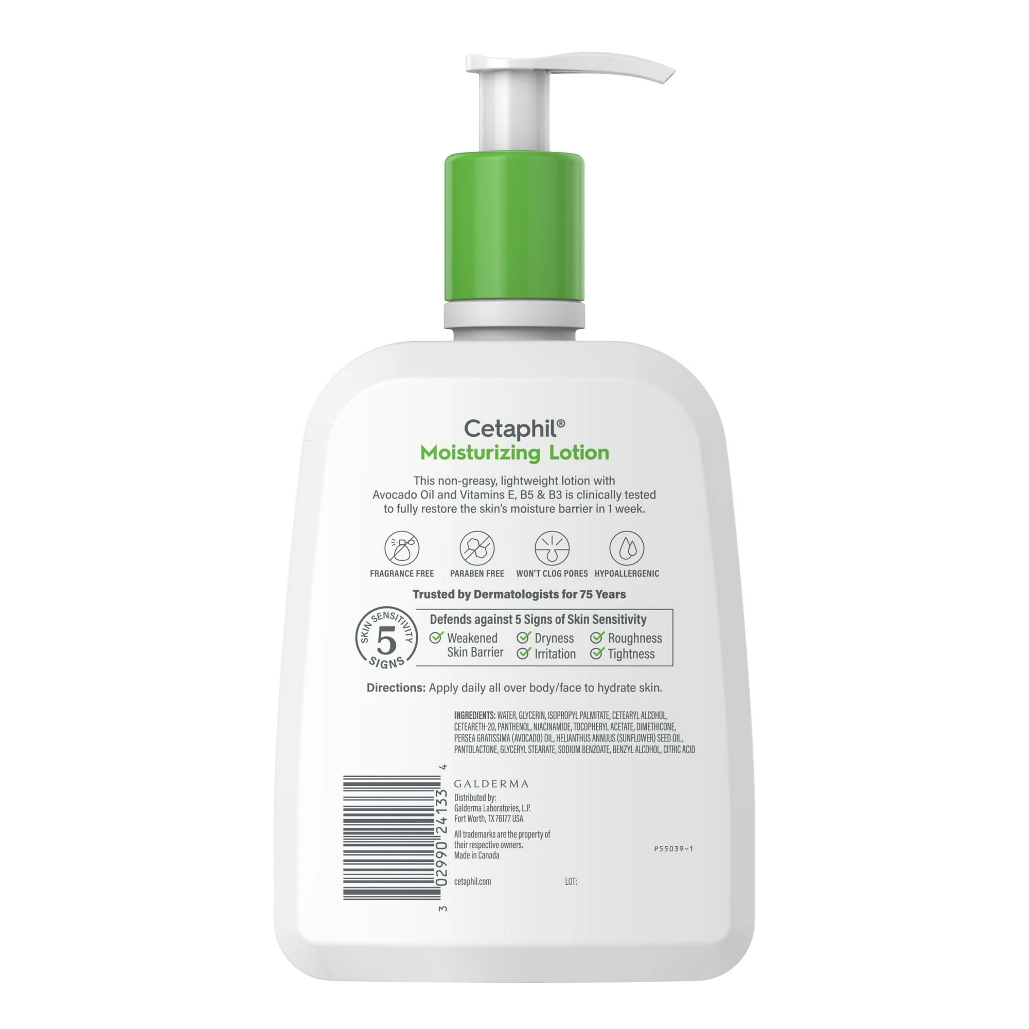 Cetaphil Moisturizing Lotion 16oz - Image 3