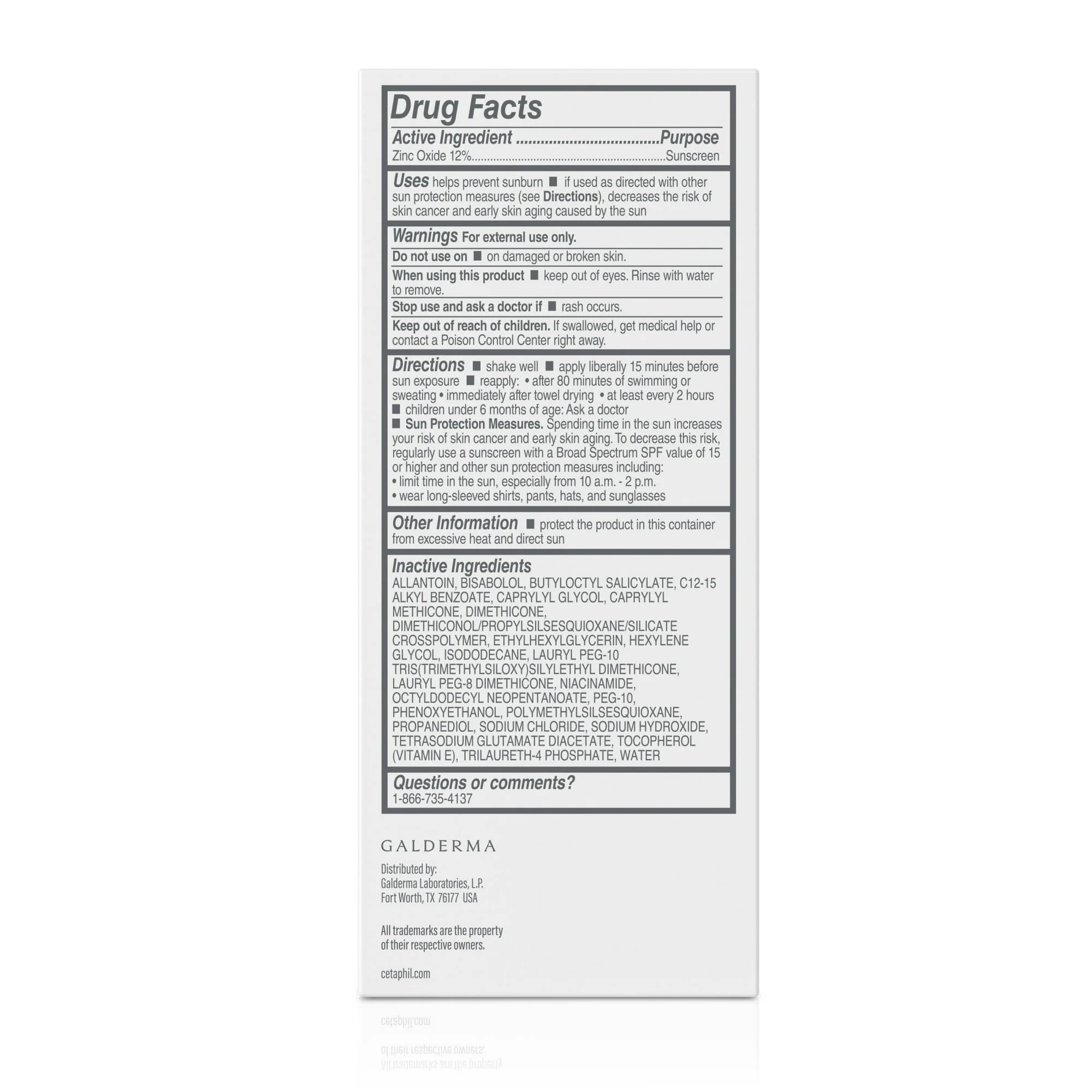 Cetaphil Sheer Mineral Face SPF 50 1.7oz - Image 3