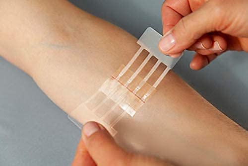 Clozex Emergency Laceration Closures - Repair Wounds Without Stitches. FDA Cleared Skin Closure Device for 3 Individual Wounds or Combine for Total Le