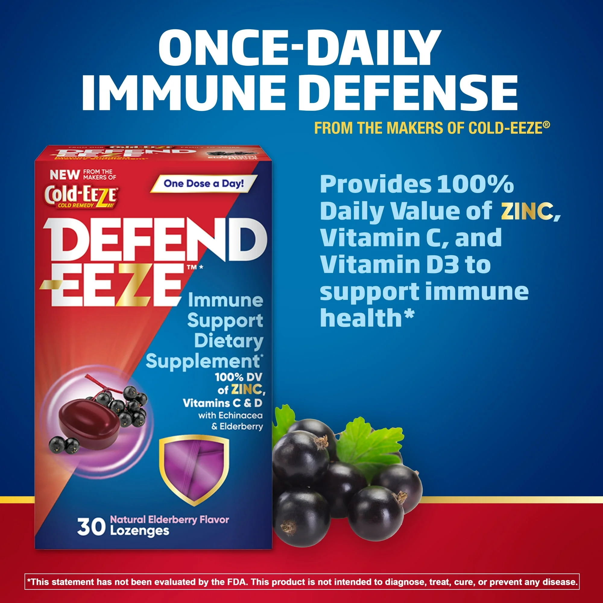 Cold Eeze Defend Eeze Lozenges 30ct - Image 2