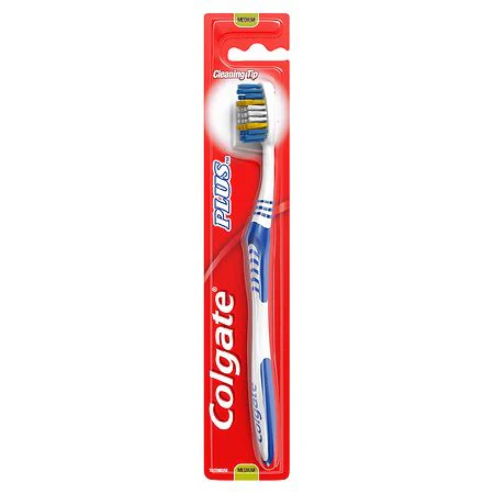 Colgate Cleaning Tip Plus Adult Toothbrush Medium