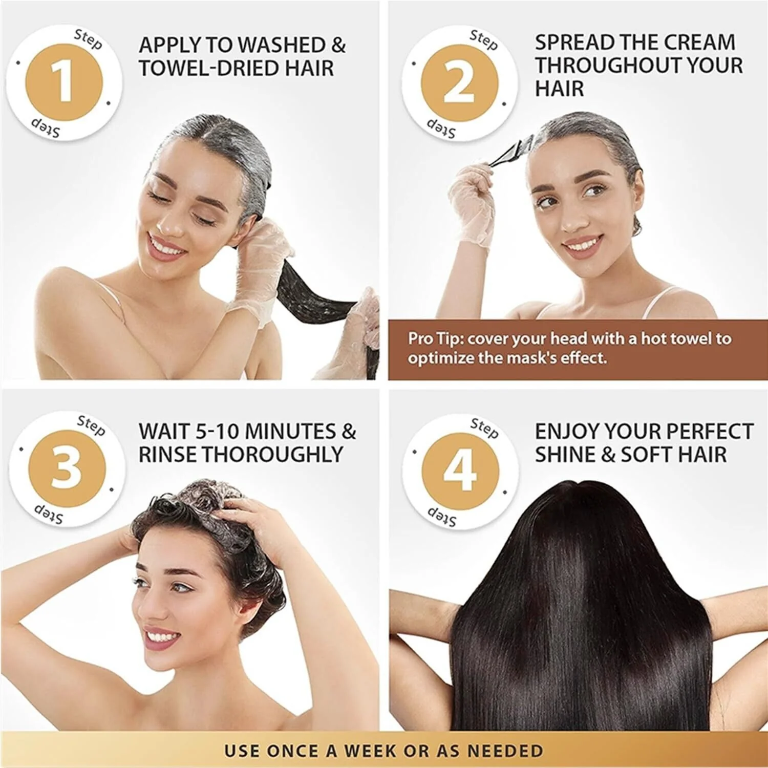 Karseell Collagen Hair Mask with Argan Oil 16.90 Oz - Image 12