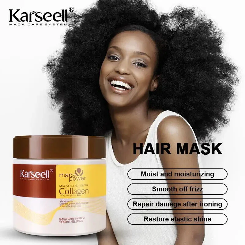 Karseell Collagen Hair Mask with Argan Oil 16.90 Oz - Image 9