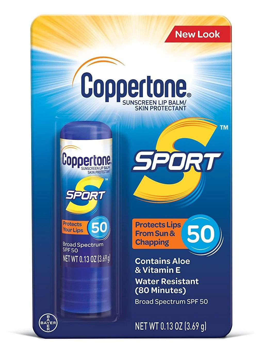 Coppertone Sport Sunscreen Lip Balm 0.13 OZ