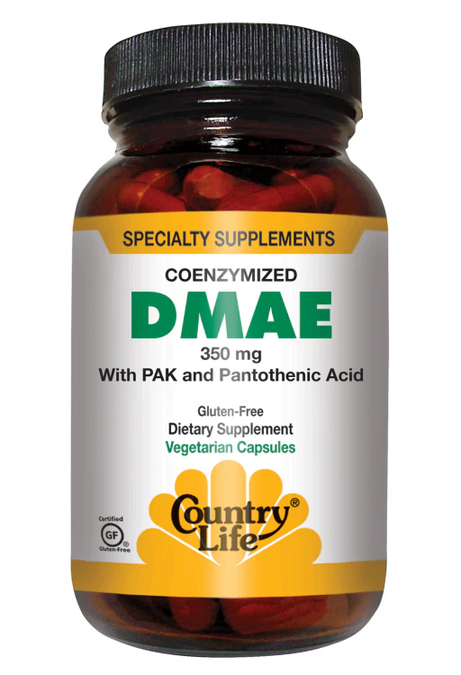 Country Life Biochem DMAE 350mg 50 Vegetable Capsules