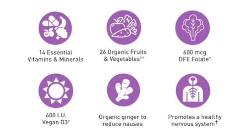 Country Life, Realfood Organics®, Prenatal, 90 Easy-to-Swallow Tablets - Image 3