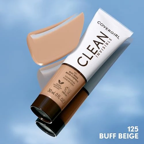 Covergirl Clean Invisible Foundation Buff Beige1 Fl Oz - Image 8