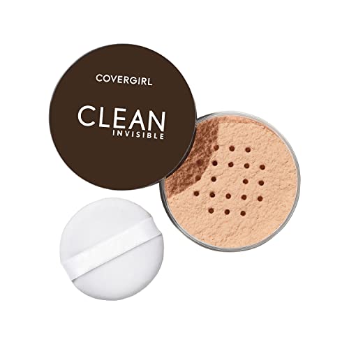 Covergirl Clean Invisible Loose Setting Powder, Translucent Light, 0.63 oz